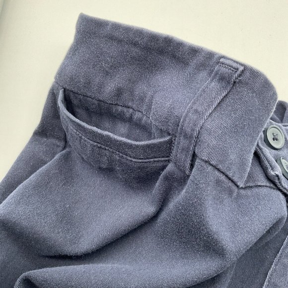 Lee Women's Just Below The Waist Straight Leg Pants Size 14M Navy Blue - Picture 8 of 11